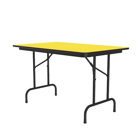 Correll CF HPL Folding Tables 30x48 Yellow CF3048PX-38